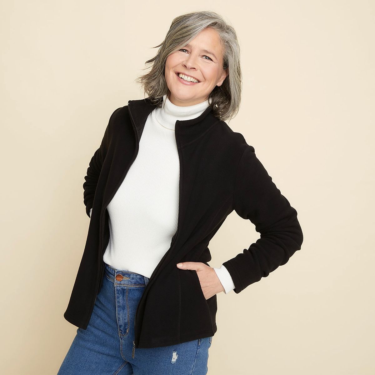 NEWPORT - Polerón Polar Mujer Newport