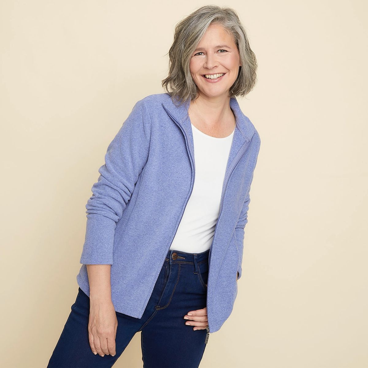 NEWPORT - Polerón Polar Mujer Newport