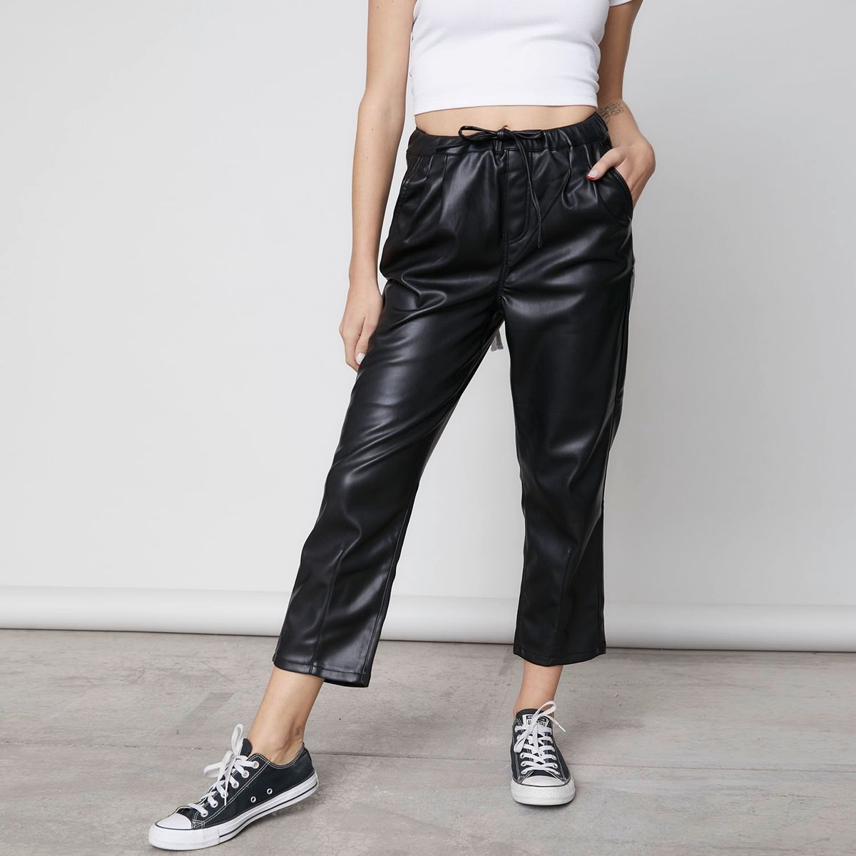 AMERICANINO - Americanino Pantalón Recto Tiro Alto Mujer