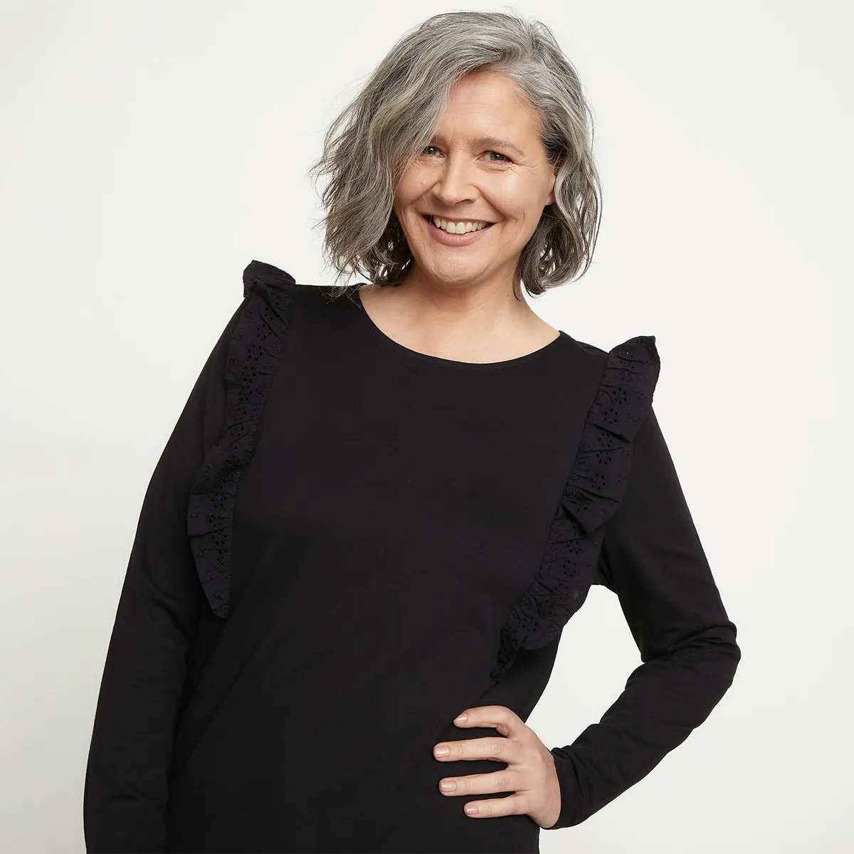 NEWPORT - Polera Manga Larga Mujer Newport