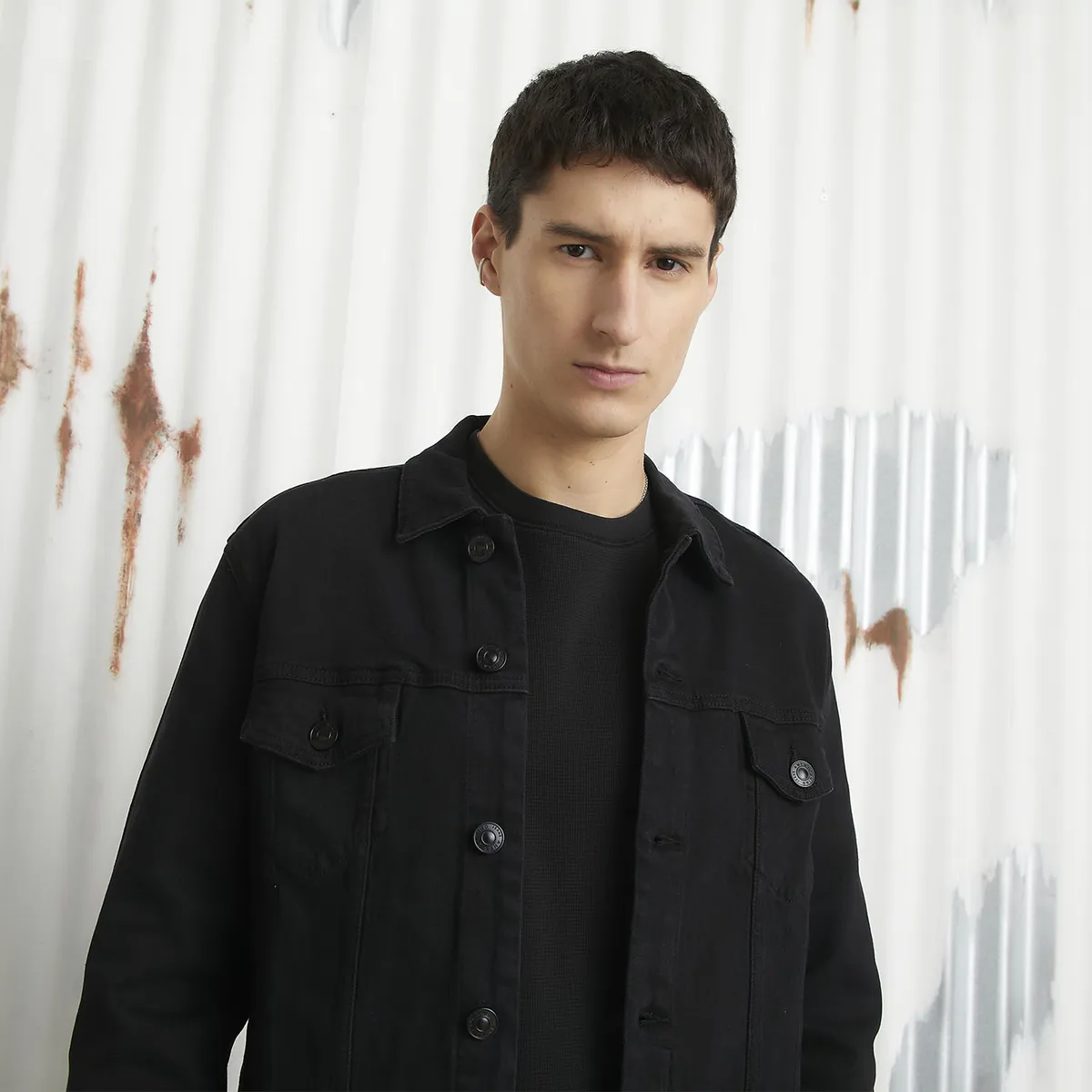 AMERICANINO - Chaqueta Jeans Hombre Regular Fit Americanino