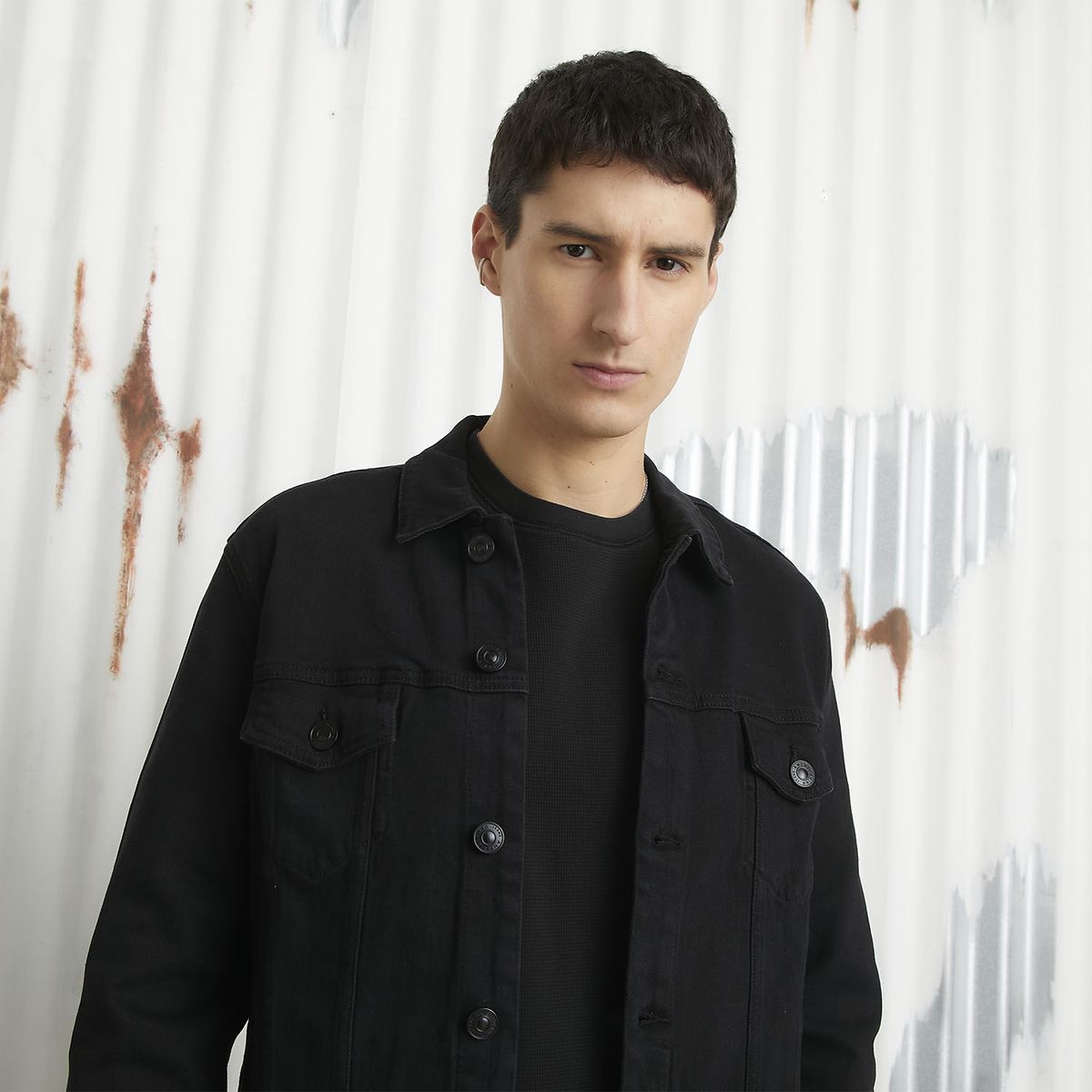 AMERICANINO - Chaqueta Jeans Hombre Regular Fit Americanino