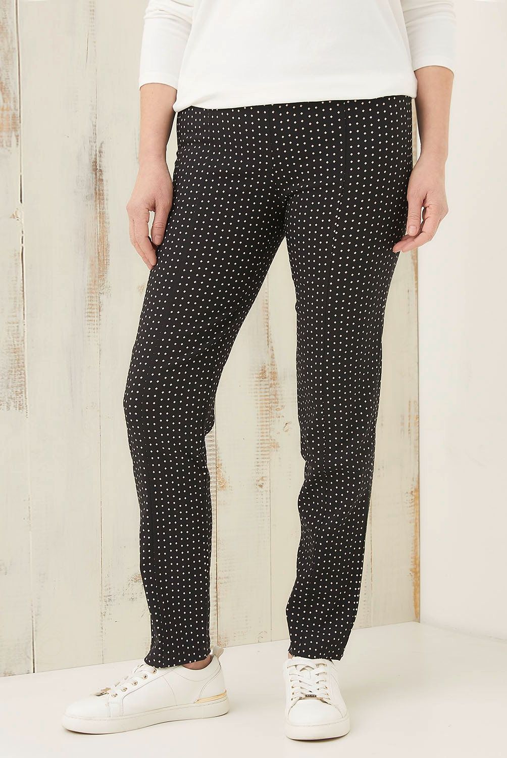 S COCCI - Pantalón Leggings S.Cocci Tiro Alto Mujer Casual Rayón