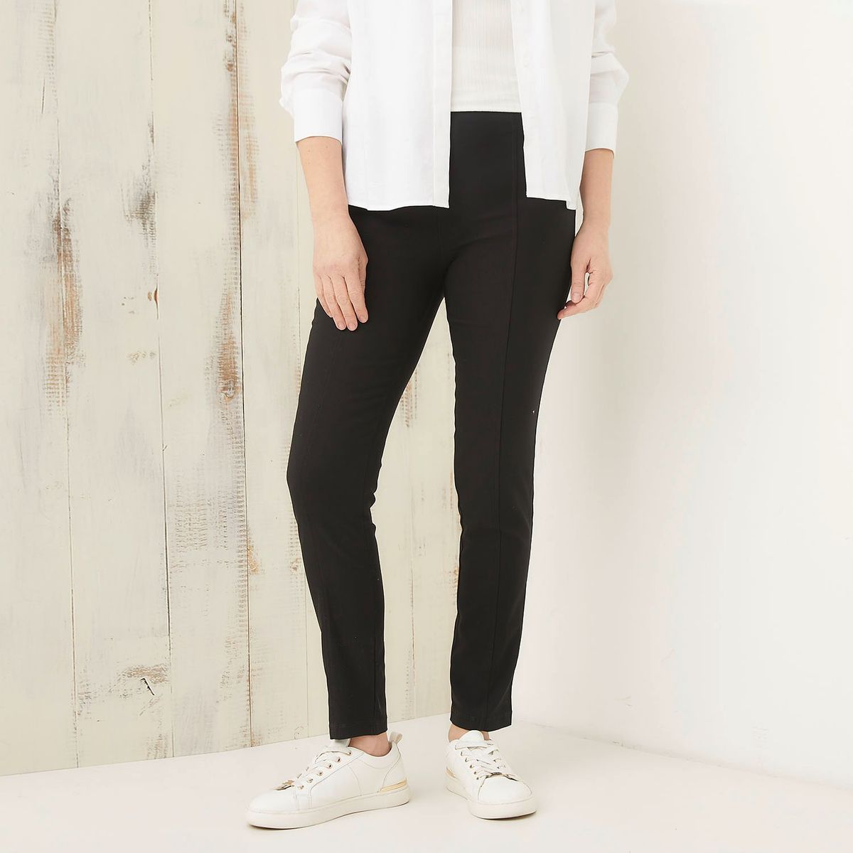 S COCCI - Pantalón Leggings S.Cocci Tiro Alto Mujer Casual Rayón