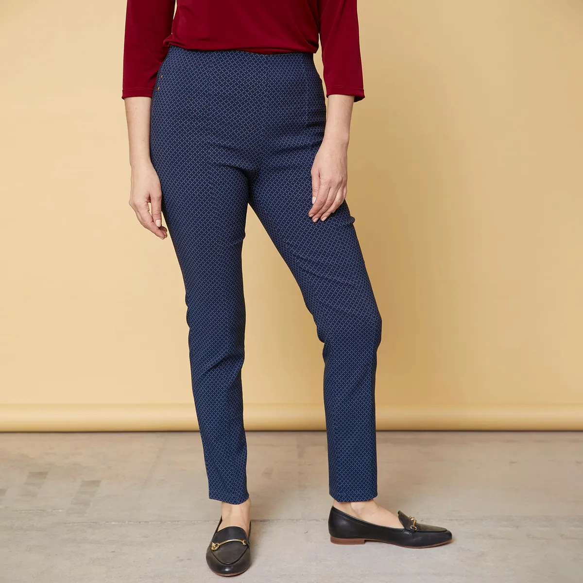 S COCCI - Pantalón Leggings S.Cocci Tiro Alto Mujer Casual Rayón