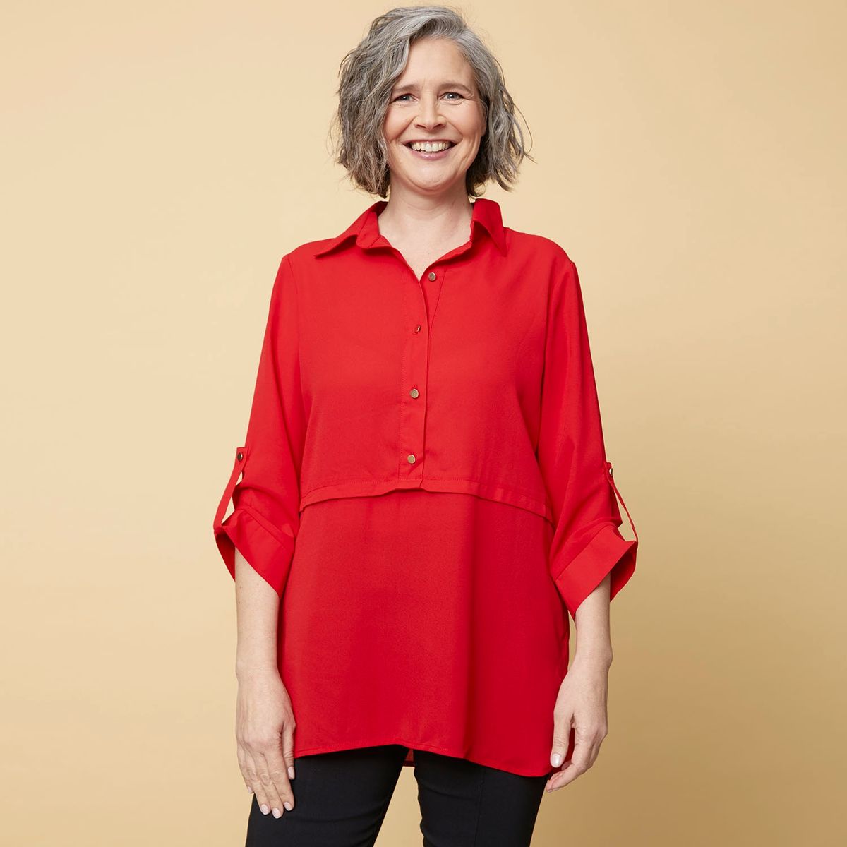 S COCCI - Blusa Manga Larga Mujer Stefano Cocci