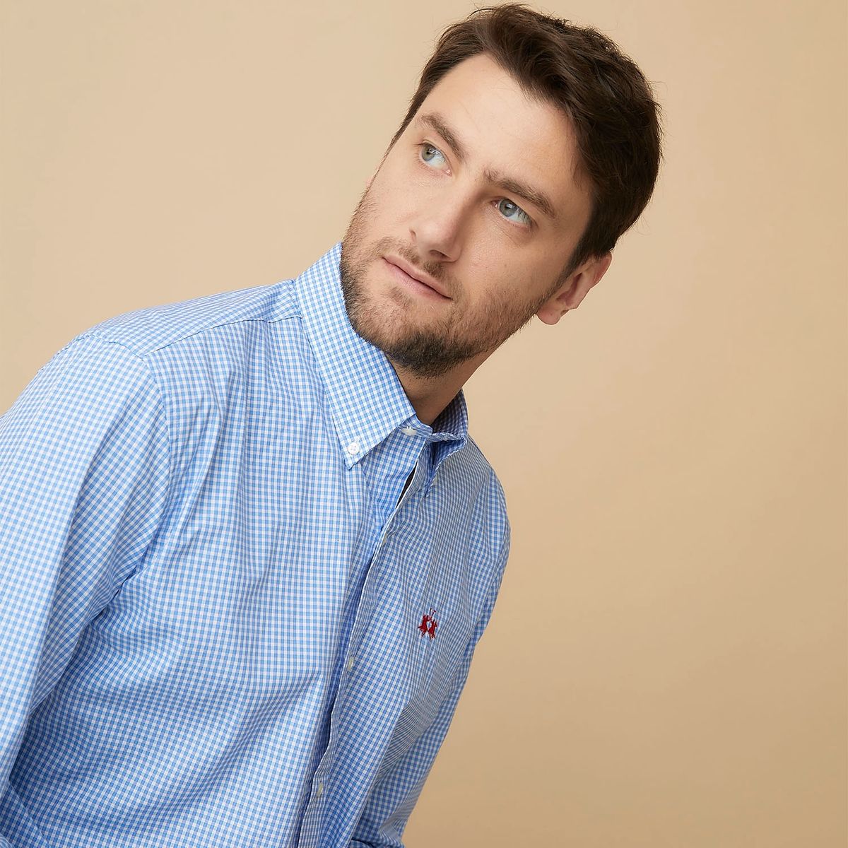 LA MARTINA - La Martina Camisa Sport Manga Larga Algodón Regular Fit Hombre