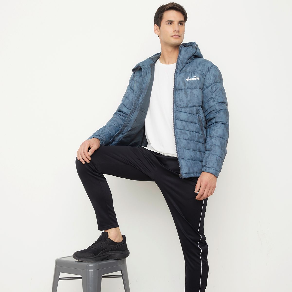 DIADORA - Parka Deportiva Hombre Diadora