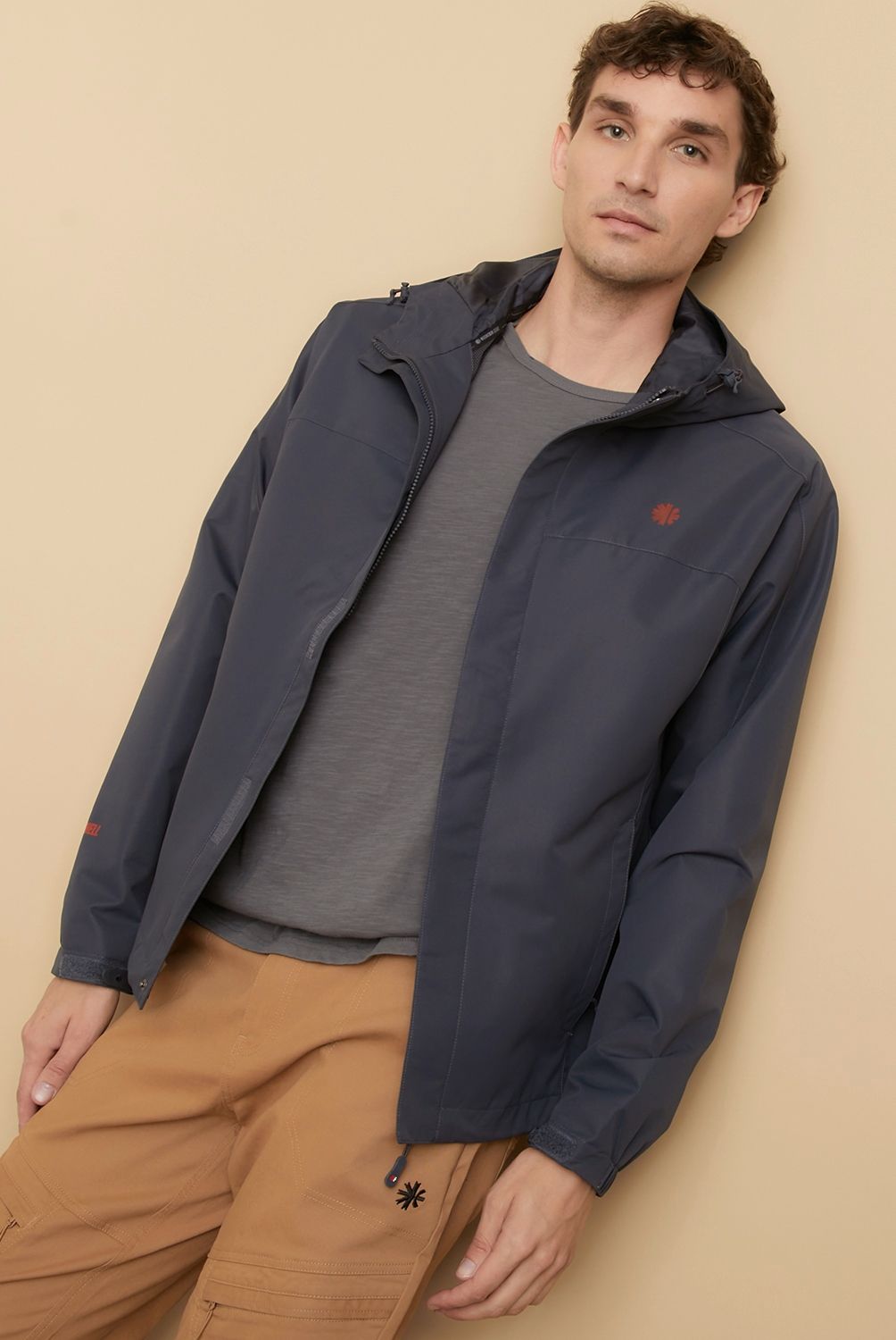 MOUNTAIN GEAR - Cortaviento Deportivo Impermeable Mountain Gear Maipo Hombre