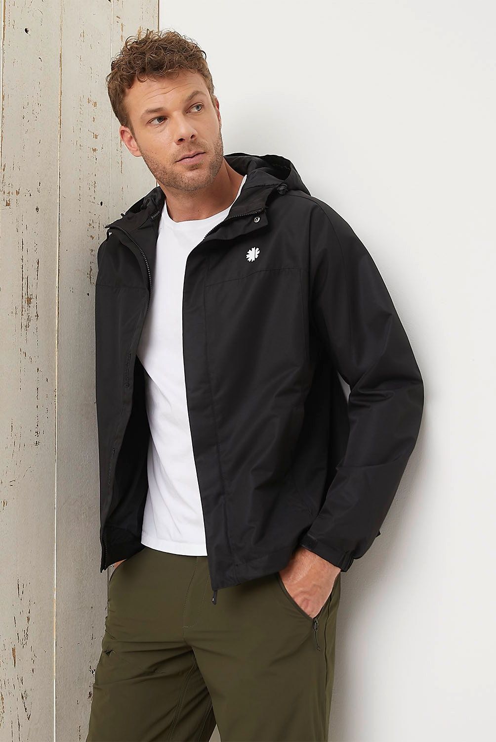 MOUNTAIN GEAR - Cortaviento Deportivo Impermeable Mountain Gear Maipo Hombre