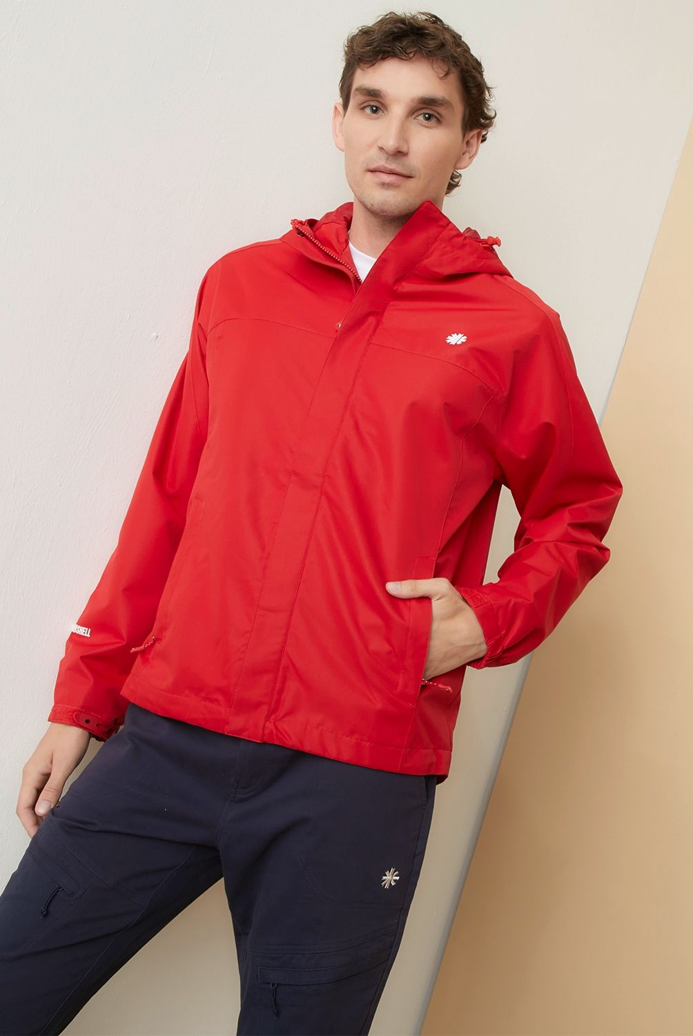 MOUNTAIN GEAR - Cortaviento Deportivo Impermeable Mountain Gear Maipo Hombre