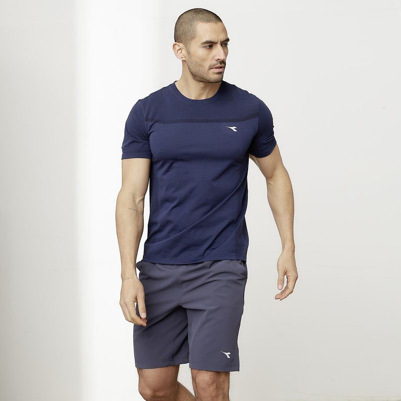 DIADORA - Polera Deportiva Manga Corta Hombre Diadora
