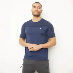 DIADORA - Polera Deportiva Manga Corta Hombre