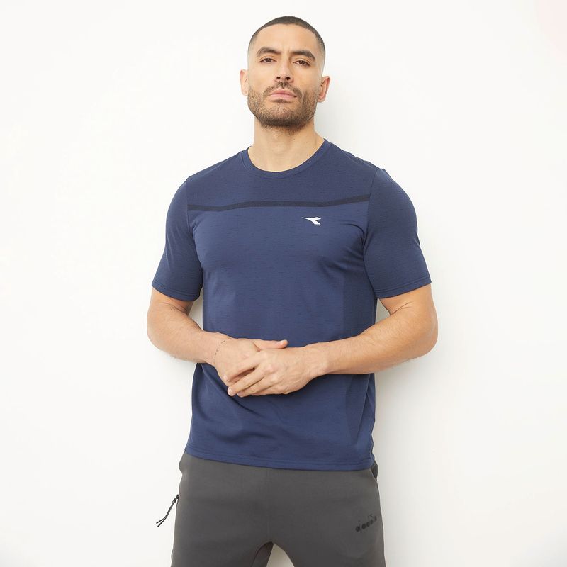 DIADORA - Polera Deportiva Manga Corta Hombre Diadora