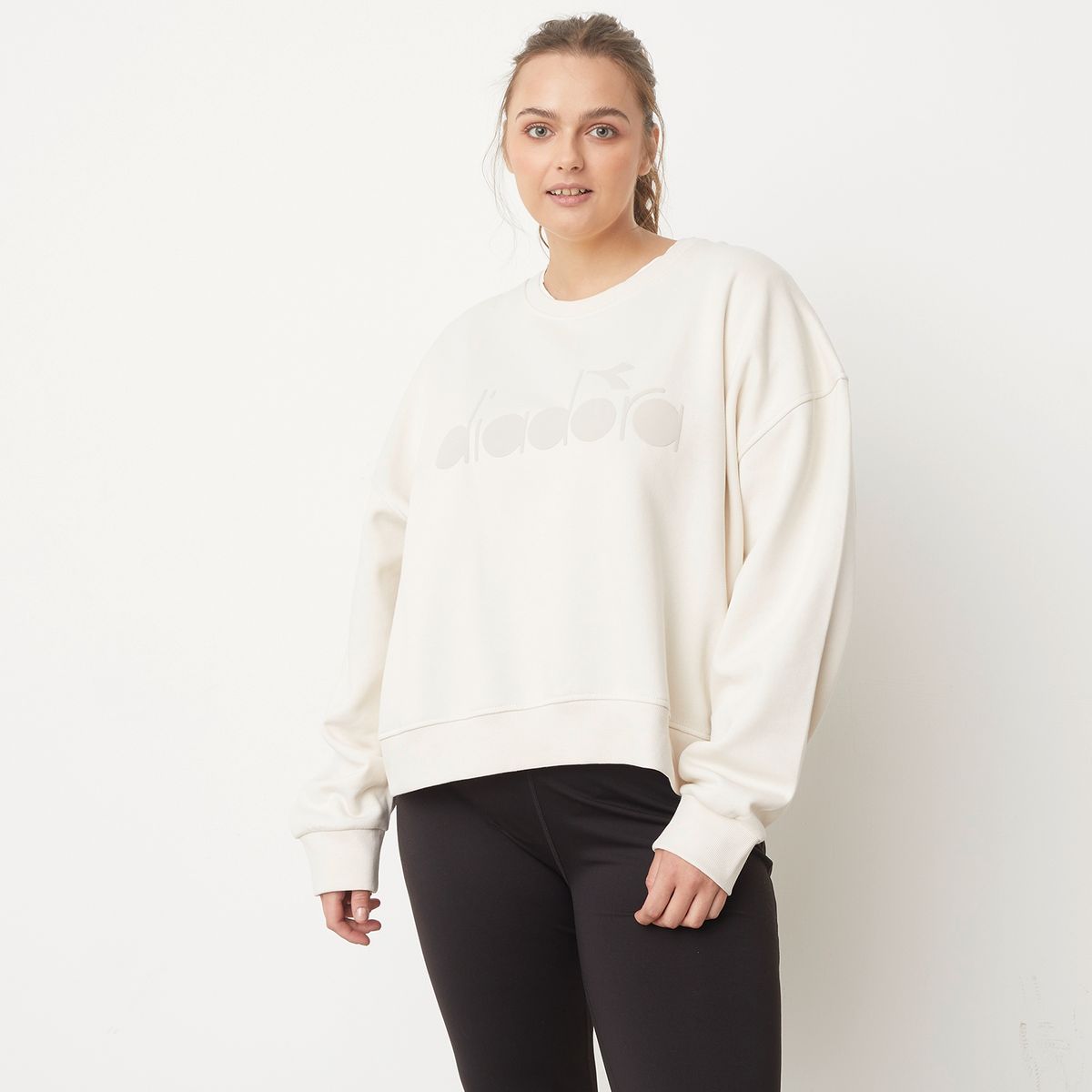 DIADORA - Polerón Deportivo Crewneck Mujer Diadora