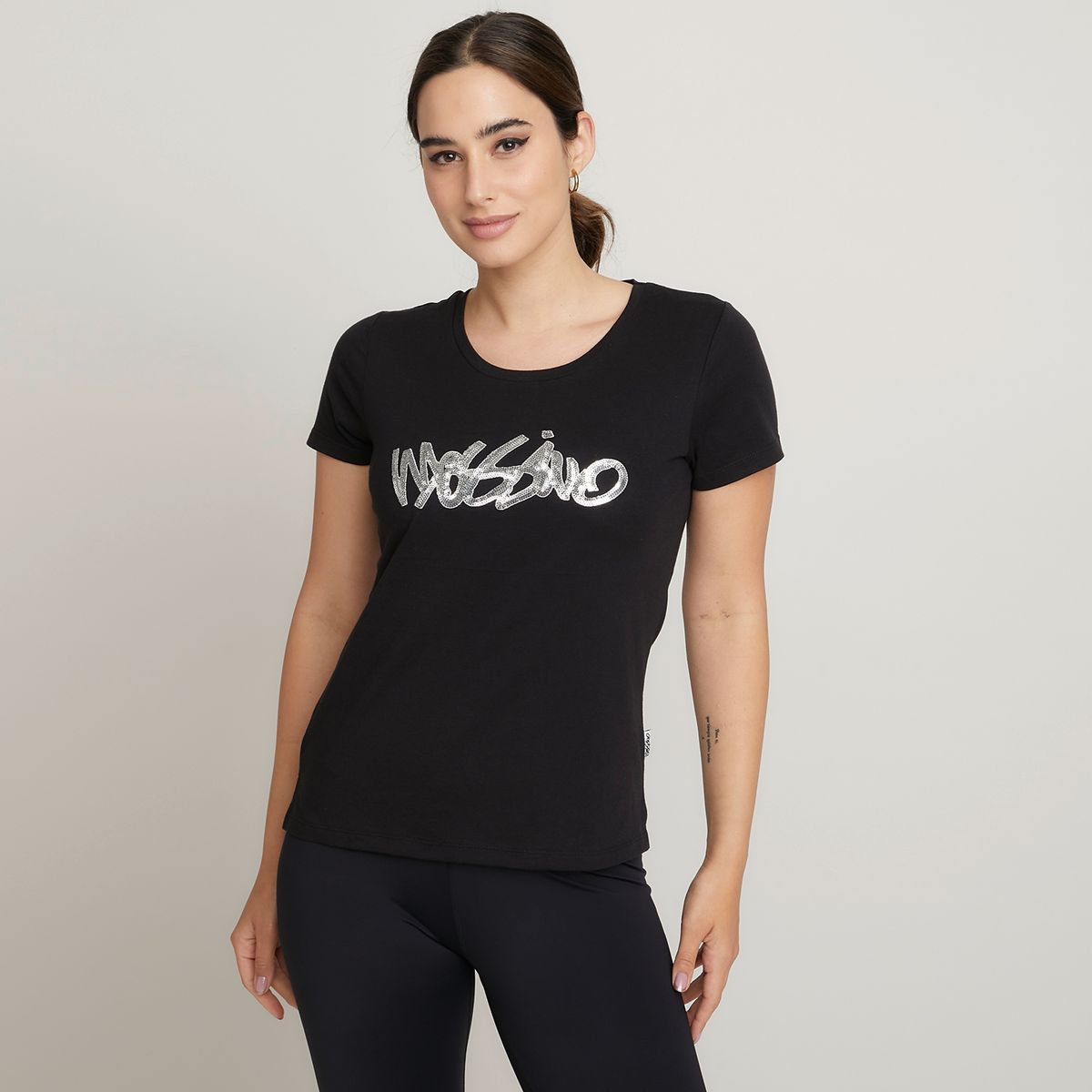 MOSSIMO - Polera Deportiva Manga Corta Mujer Mossimo