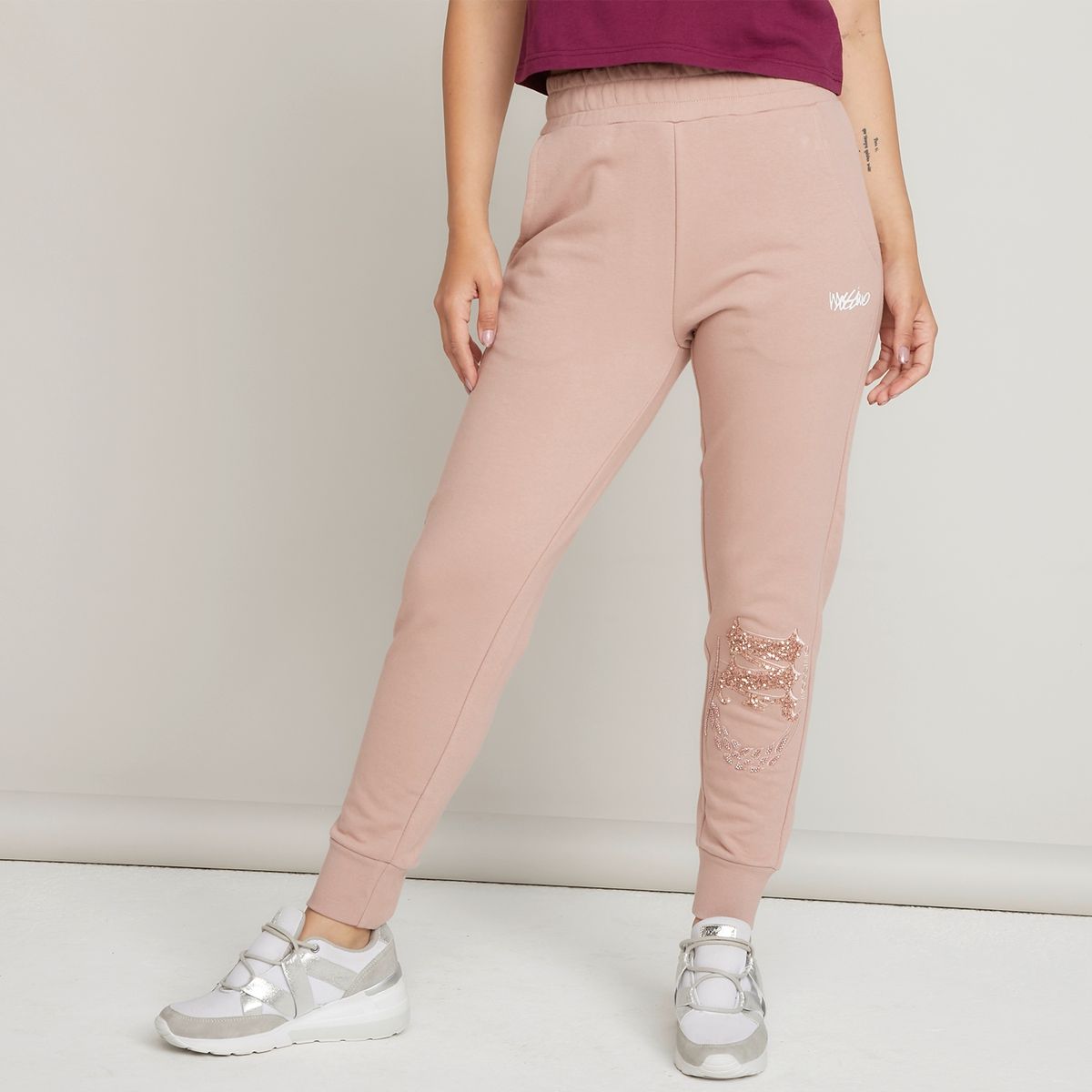 MOSSIMO - Pantalón Deportivo De Buzo Mujer Mossimo