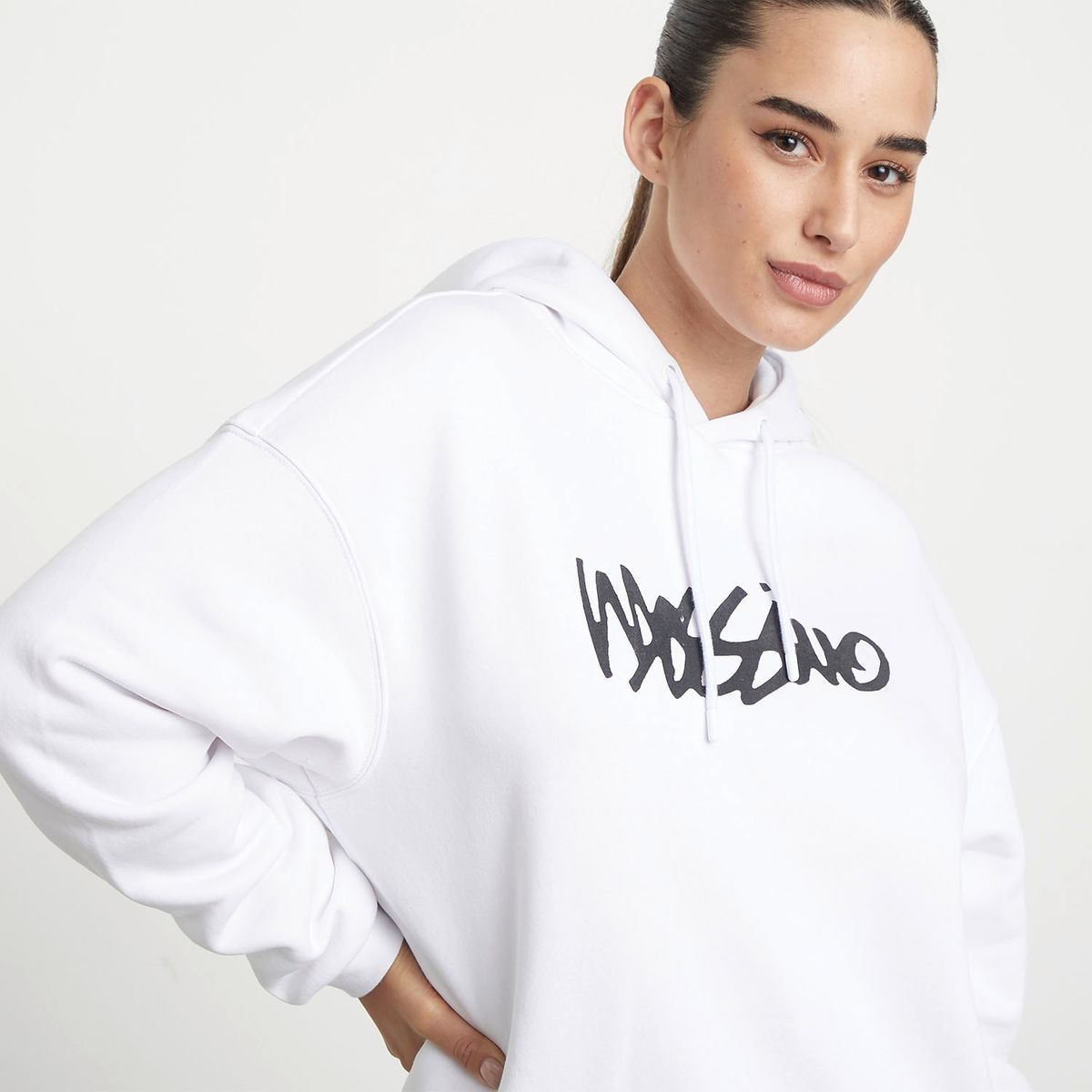 MOSSIMO - Polerón Deportivo Hoodie Manga Larga Mujer Mossimo