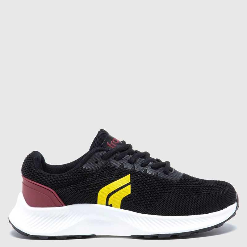 FRATTA - Zapatilla Running Hombre Negro Fratta