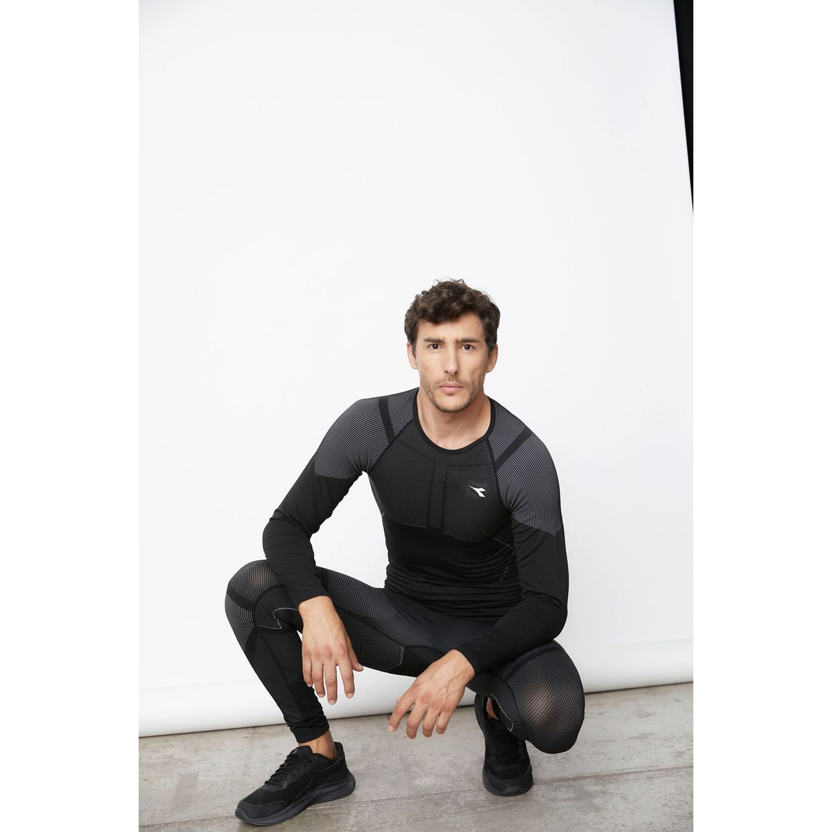 DIADORA - Polera Pimera Capa Deportiva Hombre Diadora