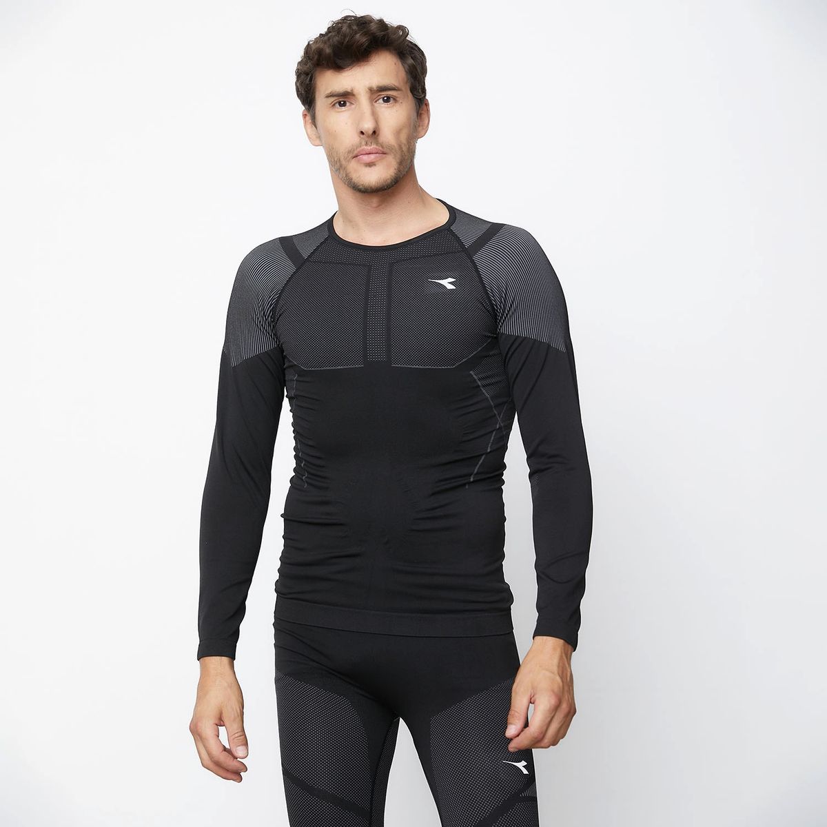 DIADORA - Polera Pimera Capa Deportiva Hombre Diadora