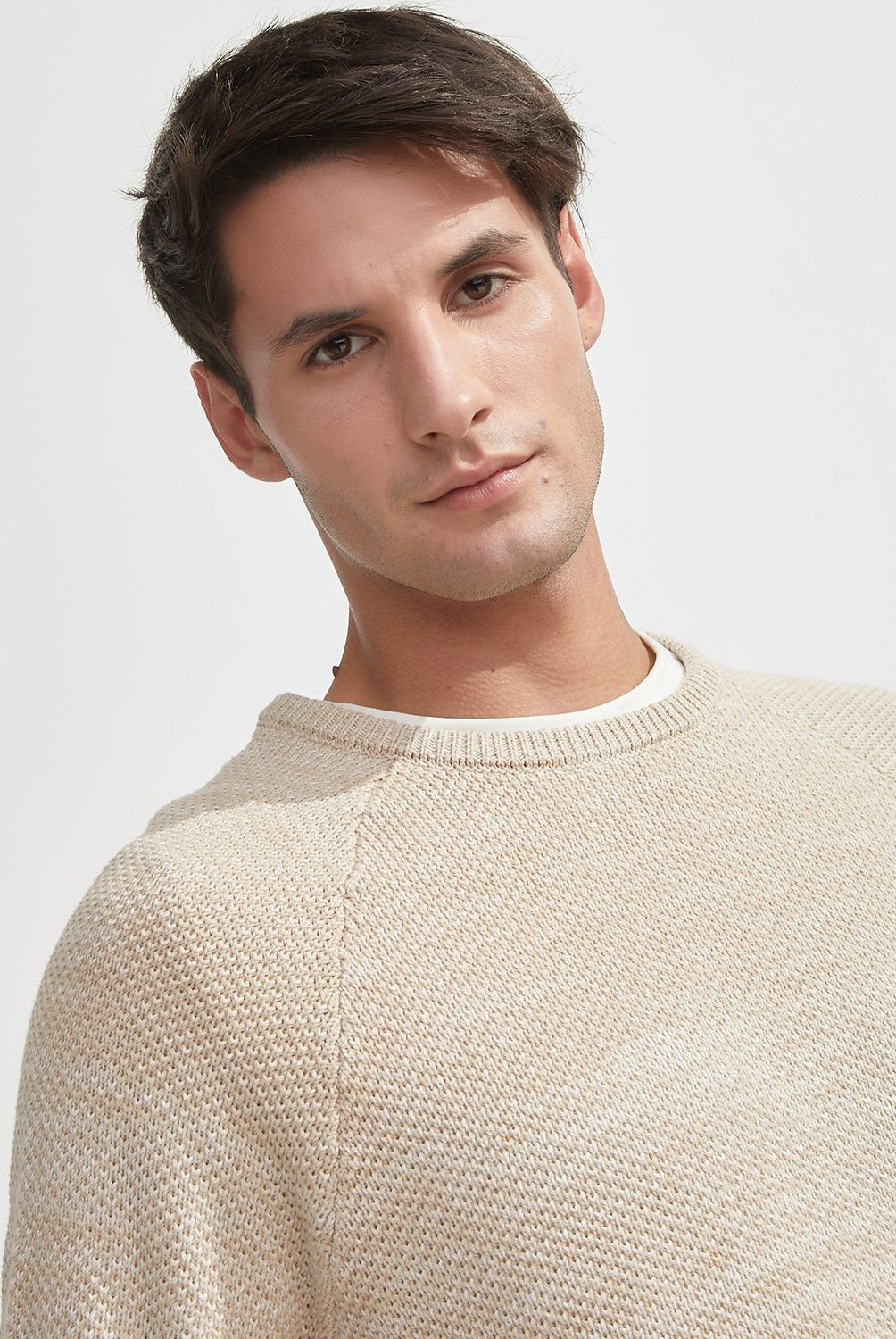 BASEMENT - Sweater Manga Larga Algodón Hombre Basement
