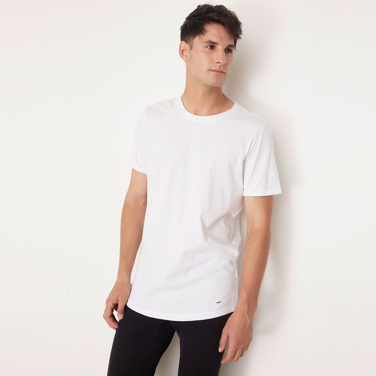 BASEMENT - Polera Manga Corta Algodón Orgánico Hombre Basement