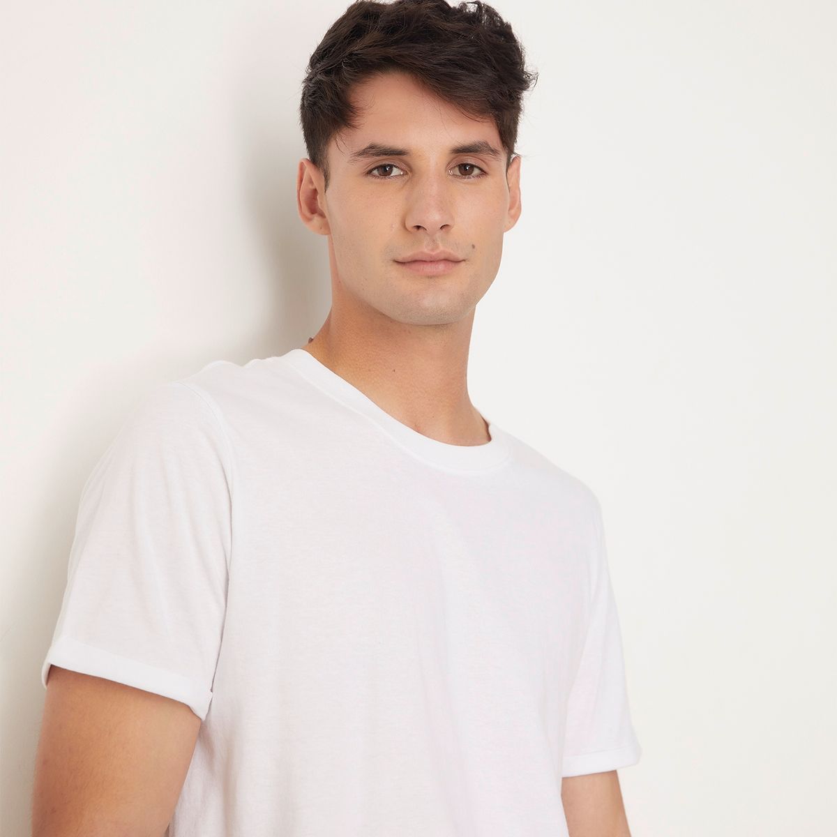 BASEMENT - Polera Manga Corta Algodón Orgánico Hombre Basement