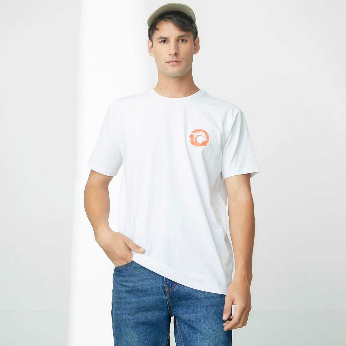 BASEMENT - Basement Polera Manga Corta Hombre