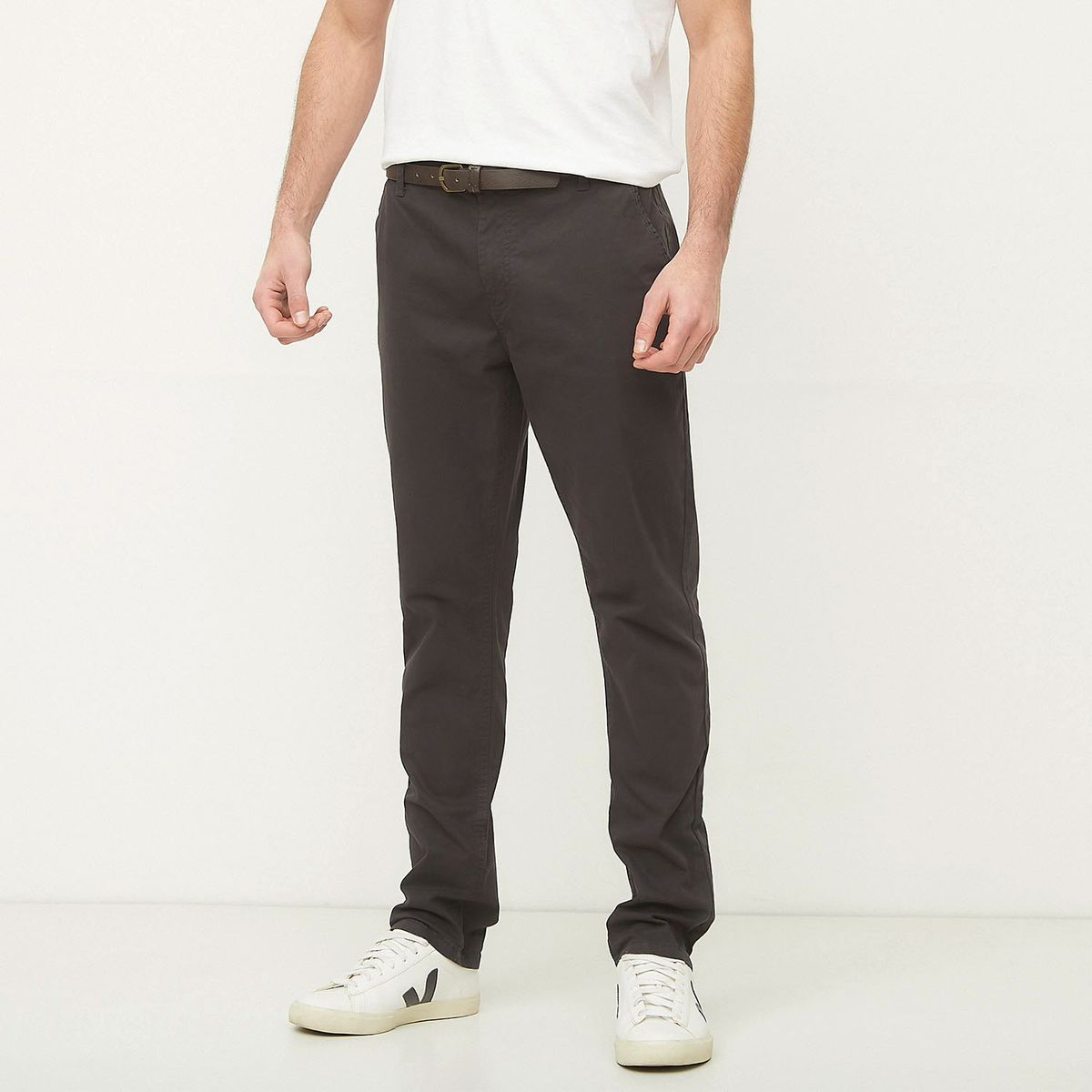BASEMENT - Pantalón Chino Slim Fit Algodón Hombre Basement