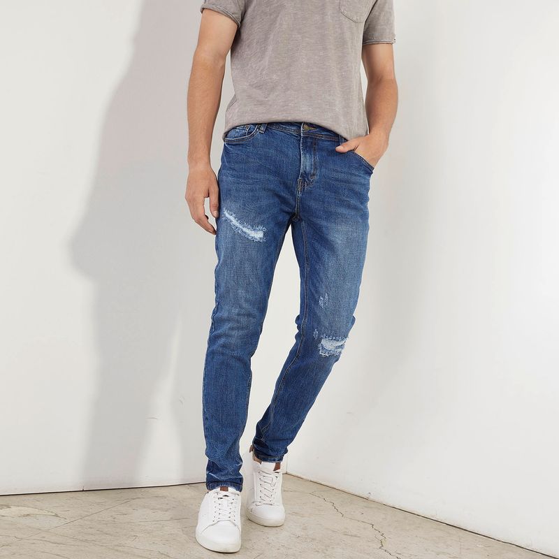 BASEMENT - Jeans Skinny Fit Hombre Basement