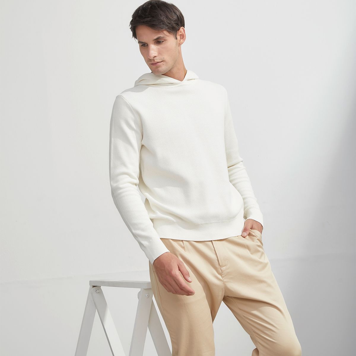 BASEMENT - Sweater Manga Larga Algodón Hombre Basement