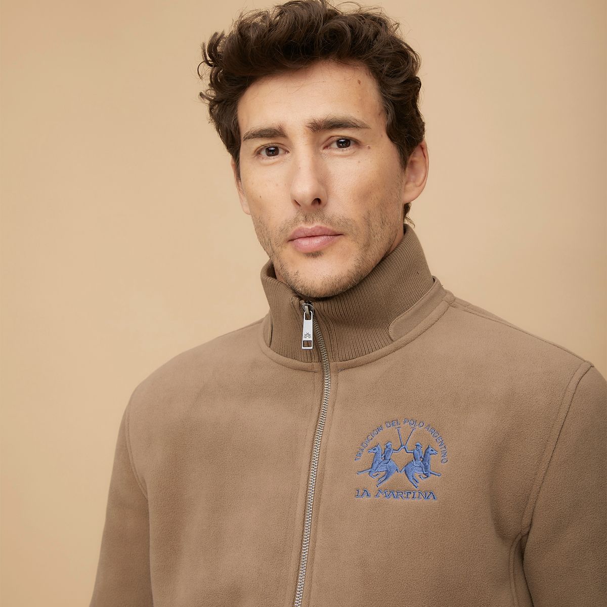 LA MARTINA - Polerón Polar Chiporro Interior Hombre La Martina