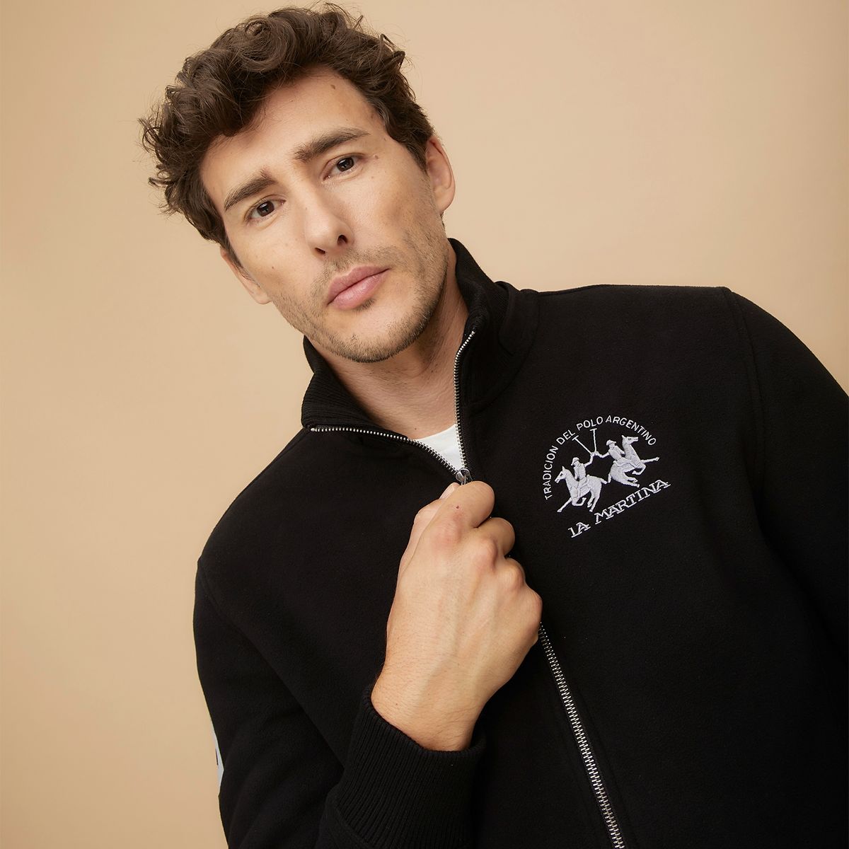LA MARTINA - Polerón Polar Chiporro Interior Hombre La Martina