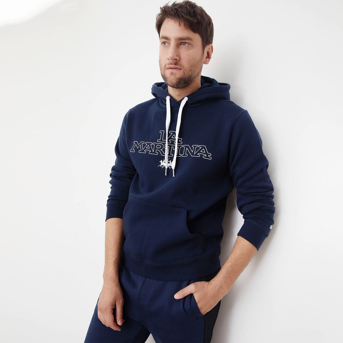LA MARTINA - Polerón Hoodie Algodón Hombre La Martina