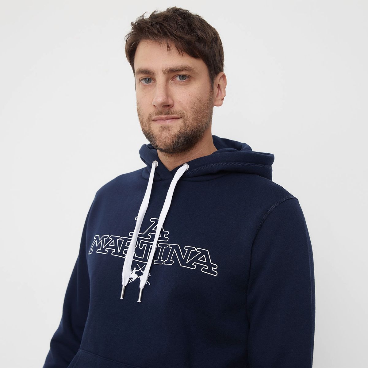 LA MARTINA - Polerón Hoodie Algodón Hombre La Martina