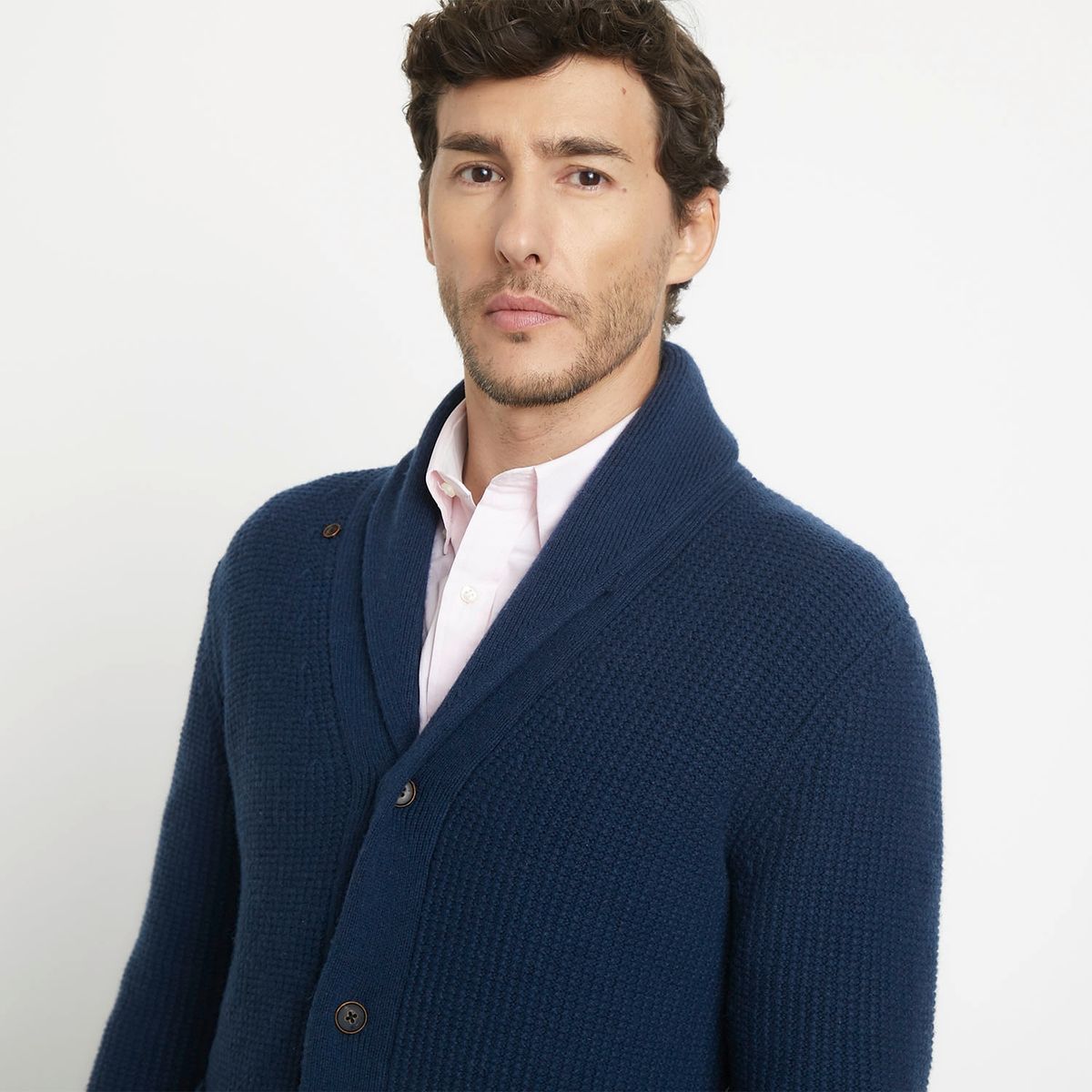 LA MARTINA - La Martina Sweater Cardigan Lana Merino Hombre