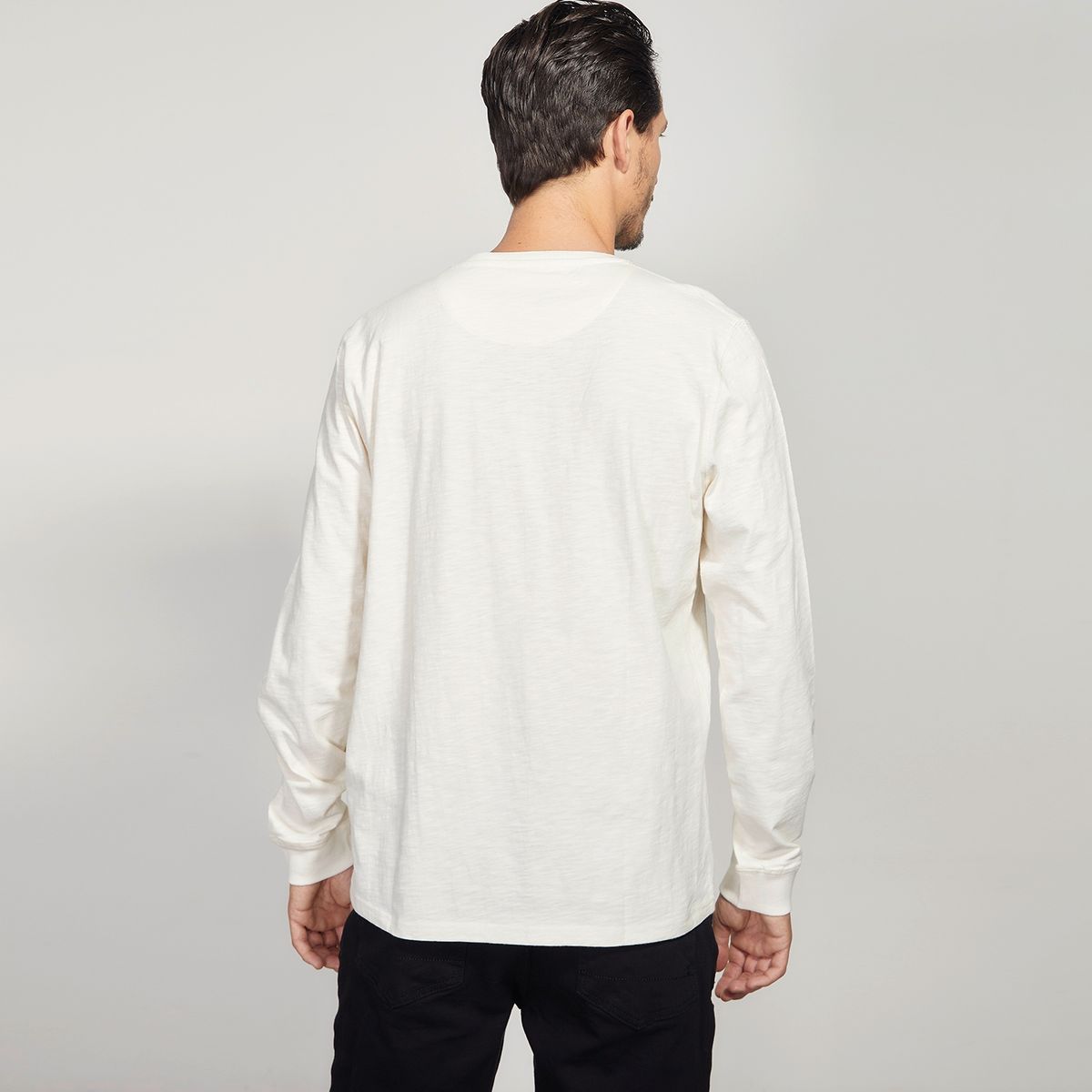 WOLF&HANK - Wolf & Hank Polera Manga Larga Algodón Orgánico Hombre