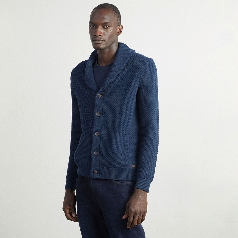 WOLF&HANK Wolf & Hank Cardigan 100% Algodón Extrafino Hombre