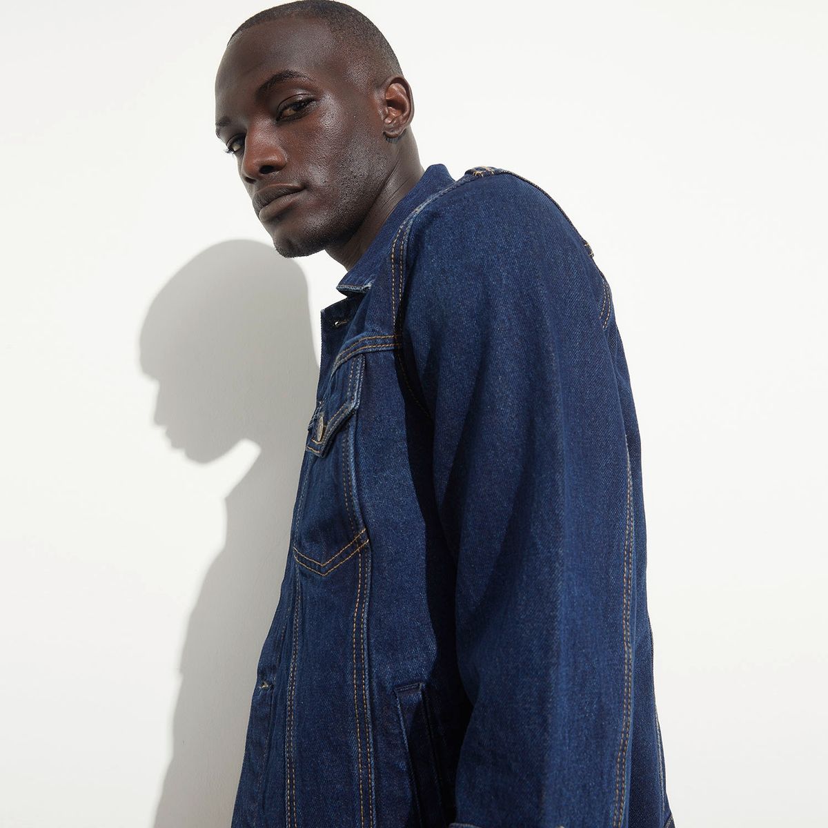 WOLF&HANK - Wolf & Hank Chaqueta Denim 100% Algodón Hombre