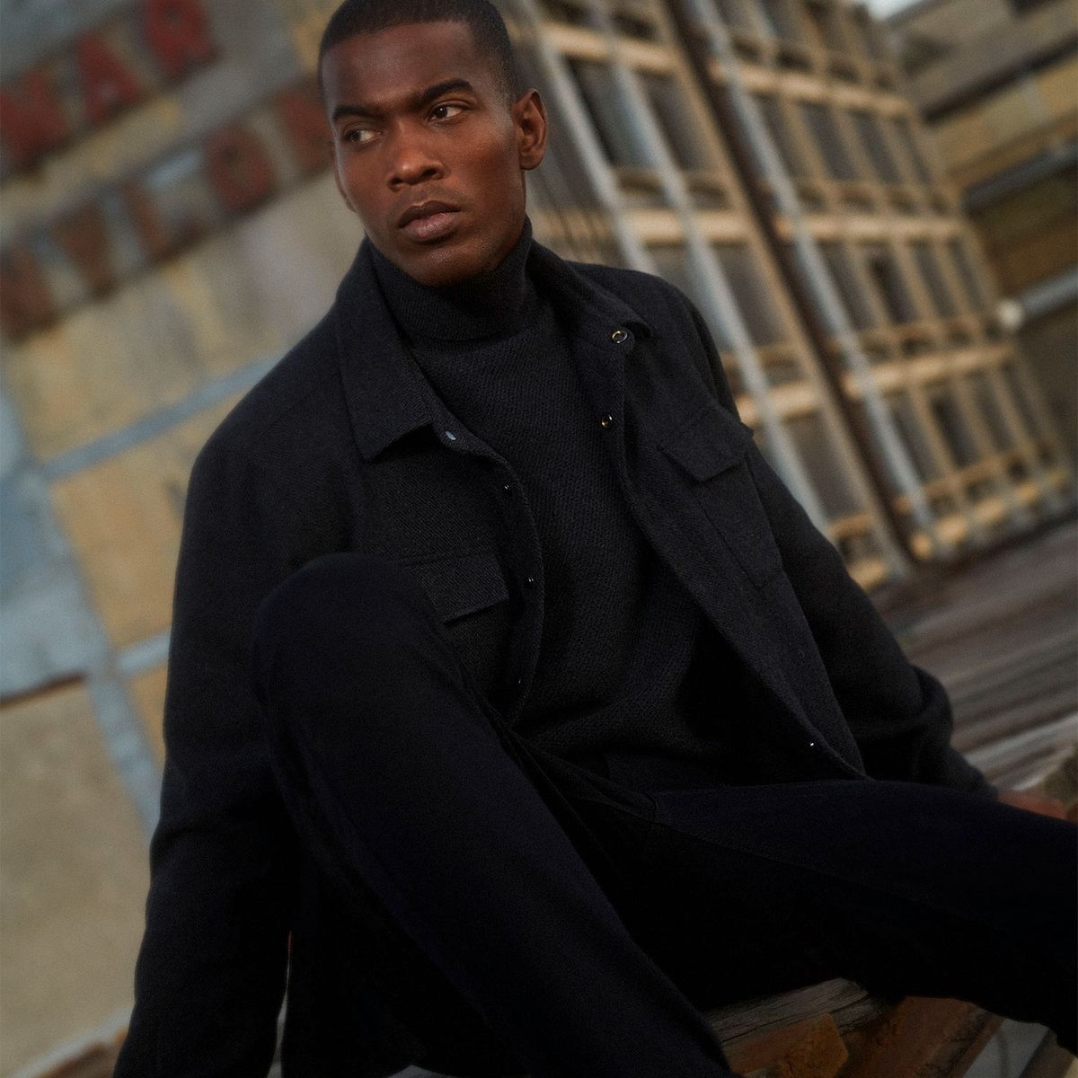 WOLF&HANK - Wolf&Hank Chaqueta Lana Hombre