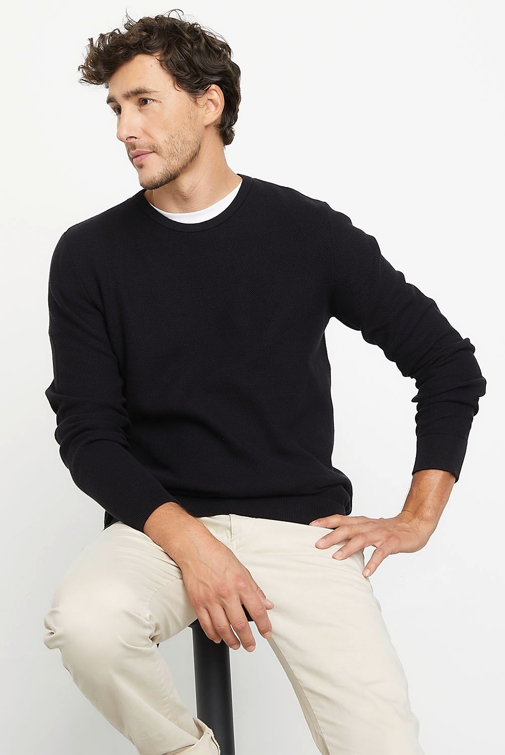 NEWPORT - Newport Chaleco Sweater Algodón Hombre