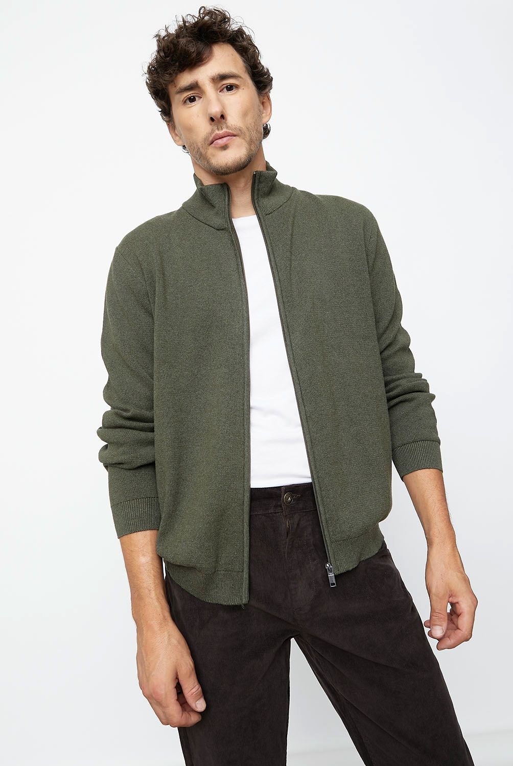 NEWPORT - Chaleco Sweater Algodón Hombre Newport