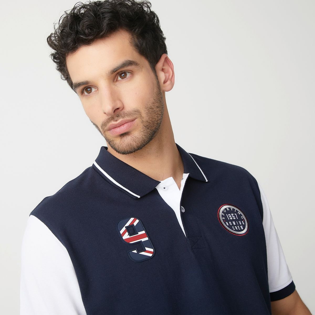 UNIVERSITY CLUB - Polera Slim Fit Manga Corta Hombre University Club