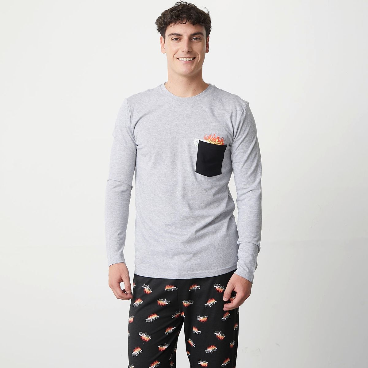 BEARCLIFF - Bearcliff Pijama Manga Larga Hombre