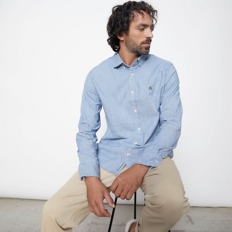 CASCAIS - Cascais Camisa Denim Hombre
