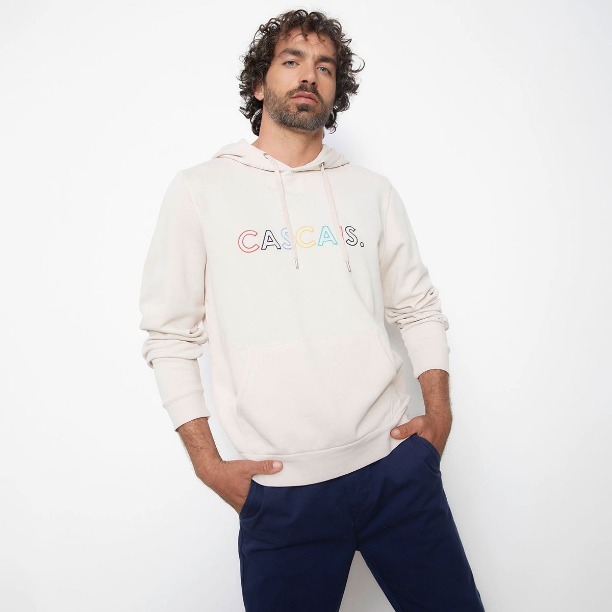 CASCAIS - Polerón Con Gorro Hombre Cascais