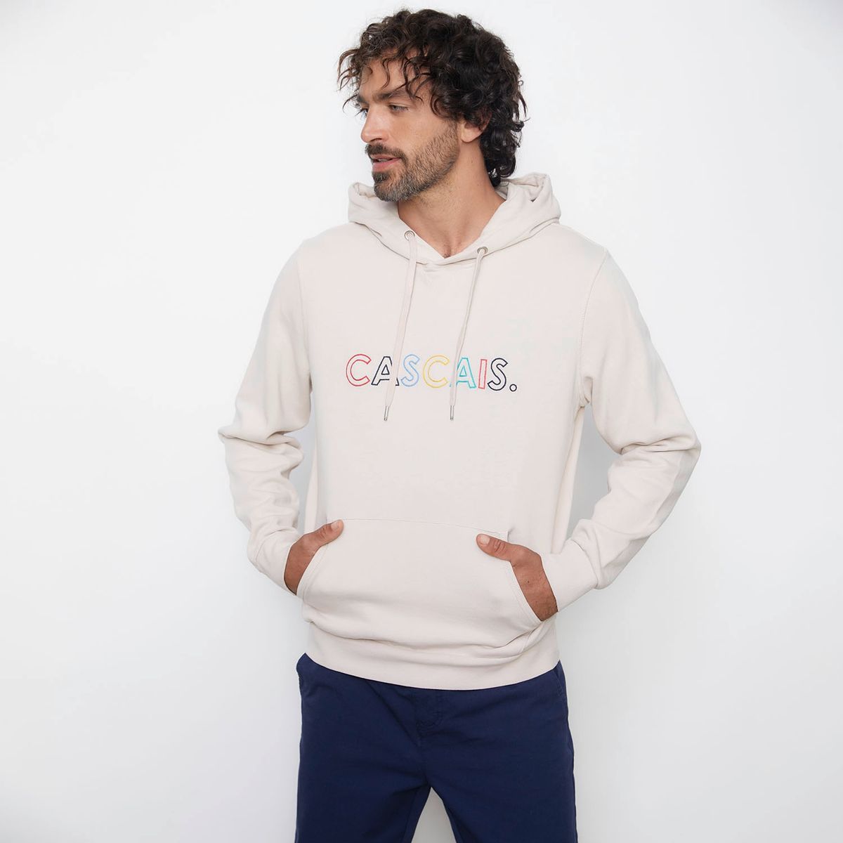 CASCAIS - Polerón Con Gorro Hombre Cascais