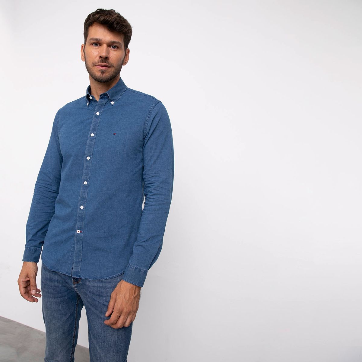 TOMMY HILFIGER - Camisa De Vestir Hombre Tommy Hilfiger