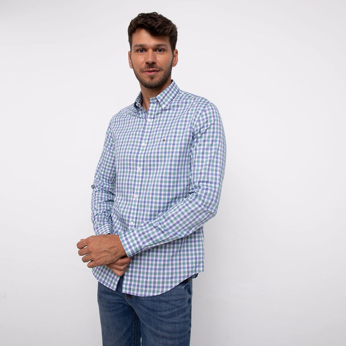 TOMMY HILFIGER - Camisa De Vestir Hombre Tommy Hilfiger